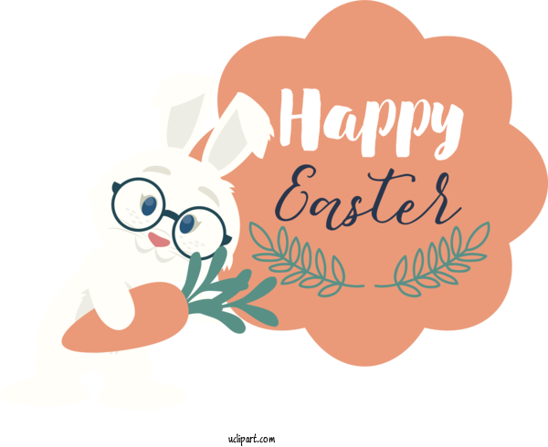 Free Holidays Human  Logo For Easter Clipart Transparent Background