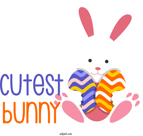 Free Holidays Easter Bunny Angora Rabbit Hares For Easter Clipart Transparent Background