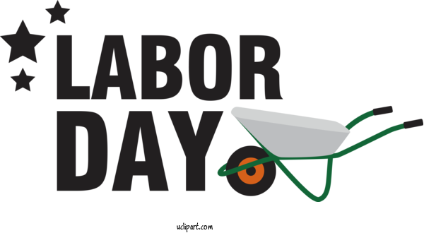 Free Holidays Logo Design Diagram For Labor Day Clipart Transparent Background