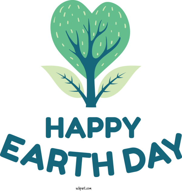 Free Holidays Leaf Plant Stem Logo For Earth Day Clipart Transparent Background