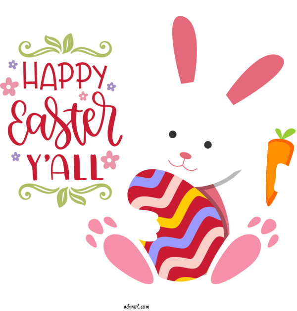 Free Holidays Easter Bunny Easter Egg Easter Bilby For Easter Clipart Transparent Background