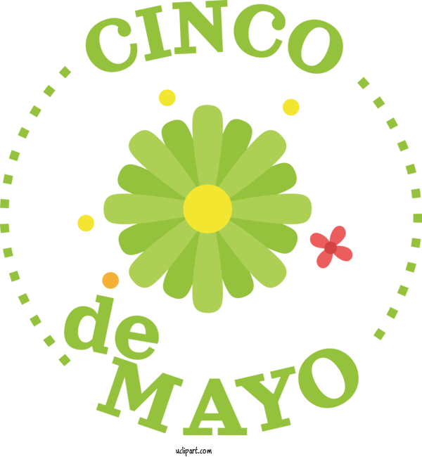Free Holidays Floral Design Leaf Flower For Cinco De Mayo Clipart Transparent Background