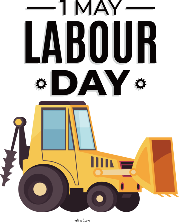 Free Holidays Design Royalty Free Logo For Labor Day Clipart Transparent Background