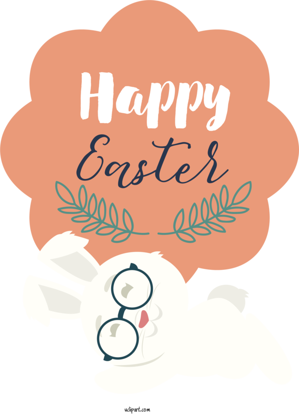 Free Holidays Cartoon Line Happiness For Easter Clipart Transparent Background