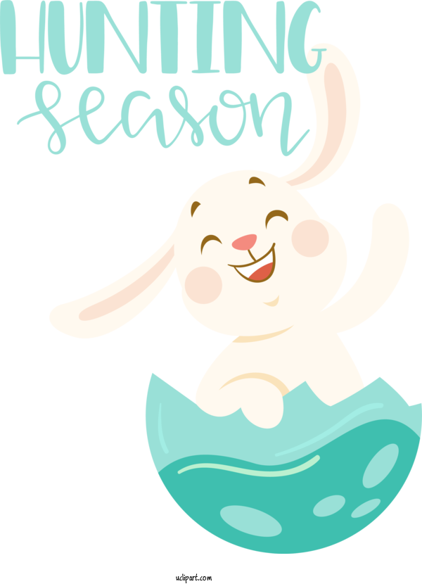 Free Holidays Line Text Happiness For Easter Clipart Transparent Background