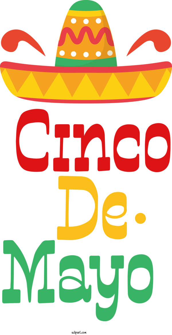 Free Holidays Logo Line Plant For Cinco De Mayo Clipart Transparent Background