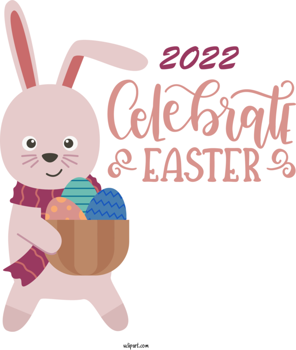 Free Holidays Rabbit Hares Easter Bunny For Easter Clipart Transparent Background