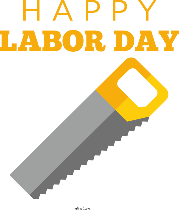 Free Holidays Line Design Font For Labor Day Clipart Transparent Background
