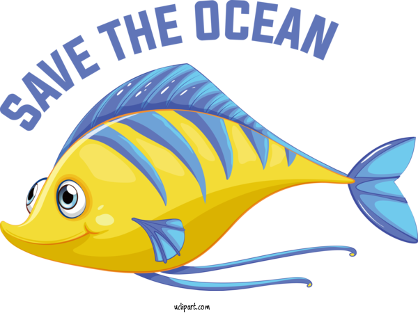 Free Nature Fish Koi Cartoon For Ocean Clipart Transparent Background