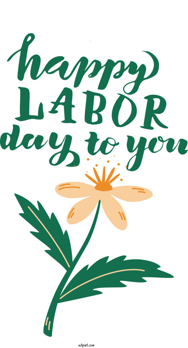 Free Holidays Leaf Plant Stem Floral Design For Labor Day Clipart Transparent Background