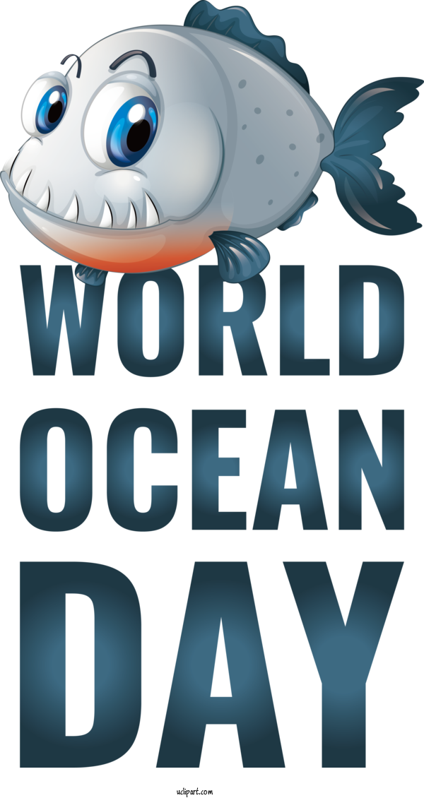Free Nature Fish Cartoon Logo For Ocean Clipart Transparent Background