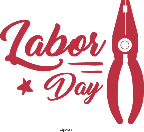 Free Holidays Logo Cartoon Line For Labor Day Clipart Transparent Background