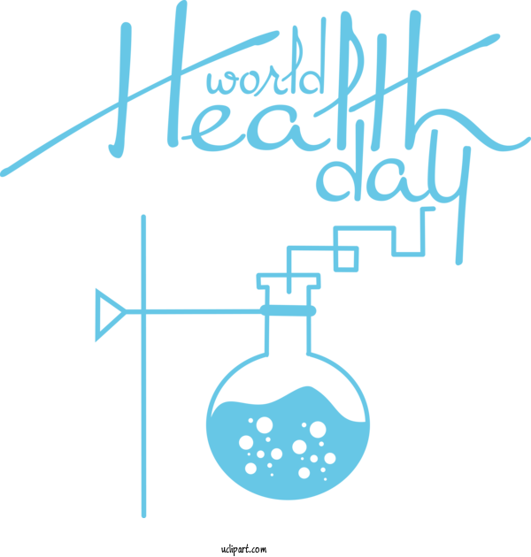 Free Holidays Laboratory Test Tube Laboratory Flask For World Health Day Clipart Transparent Background