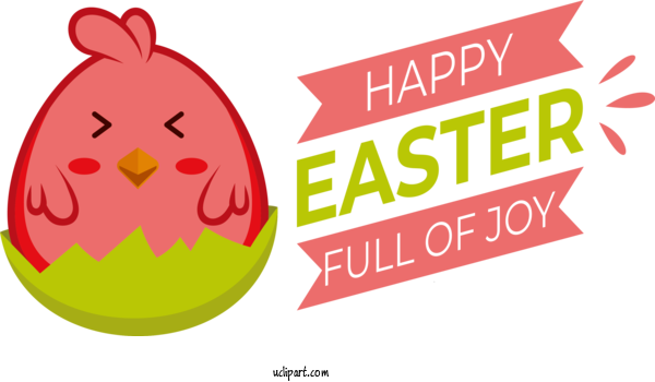 Free Holidays Logo Easter Egg Line For Easter Clipart Transparent Background