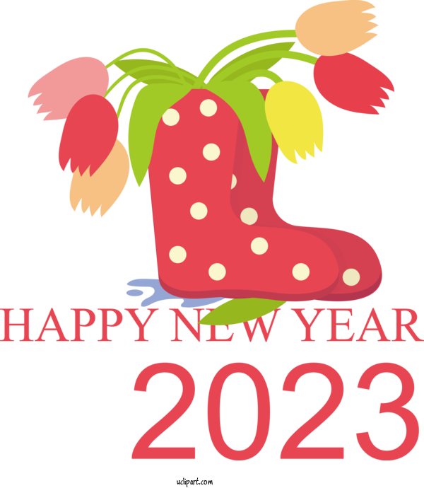 Free Holidays 2021 2023 2022 For New Year 2023 Clipart Transparent Background