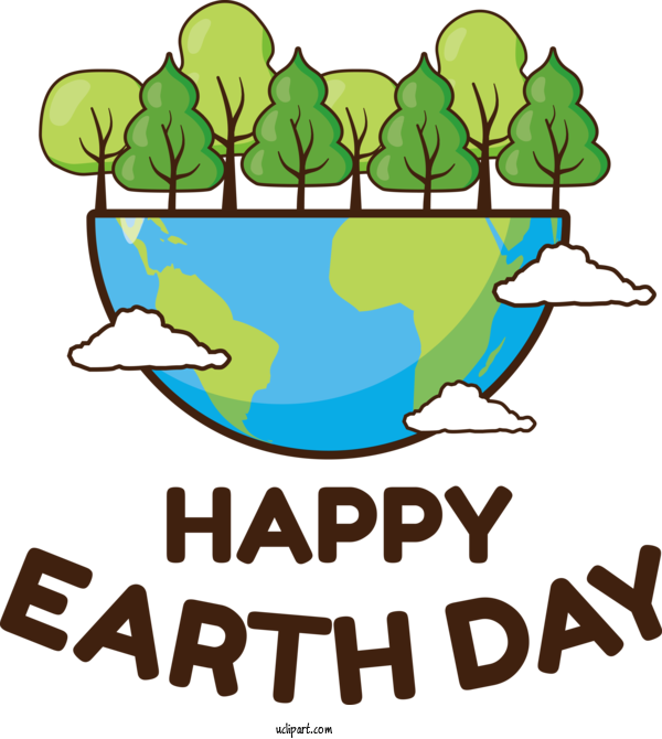 Free Holidays Leaf Human Cartoon For Earth Day Clipart Transparent Background