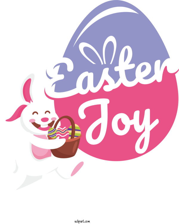 Free Holidays Logo Cartoon Character For Easter Clipart Transparent Background