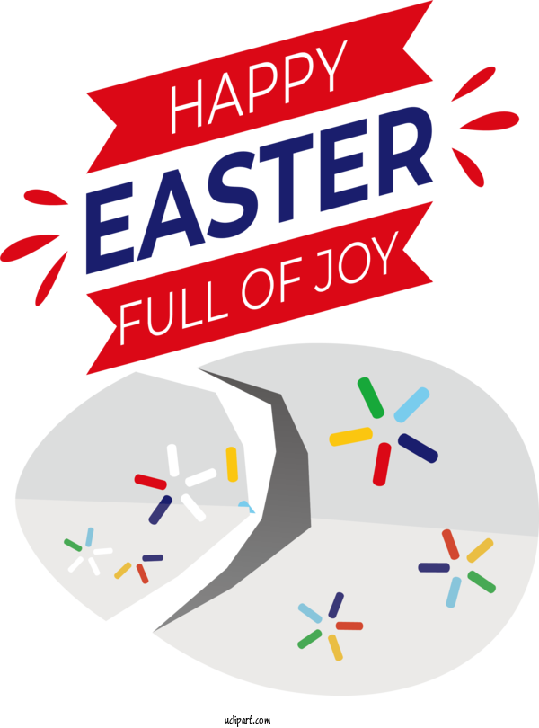 Free Holidays Design Logo Diagram For Easter Clipart Transparent Background