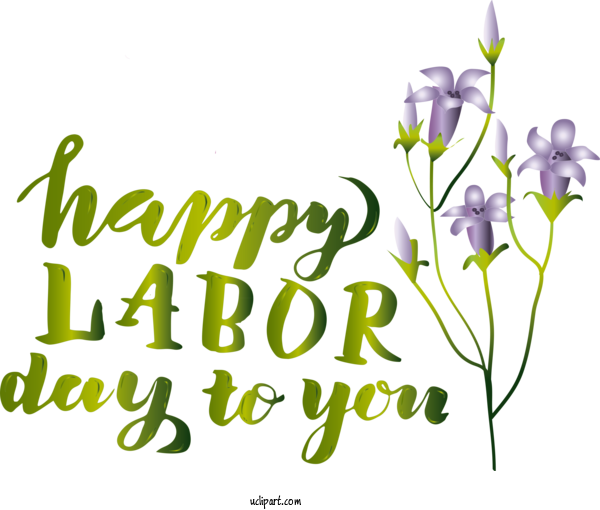 Free Holidays Floral Design Plant Stem Cut Flowers For Labor Day Clipart Transparent Background
