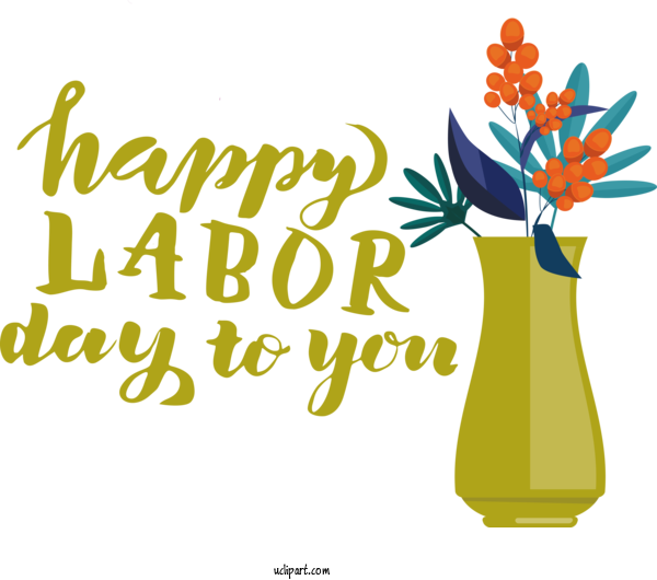 Free Holidays Leaf Floral Design Design For Labor Day Clipart Transparent Background