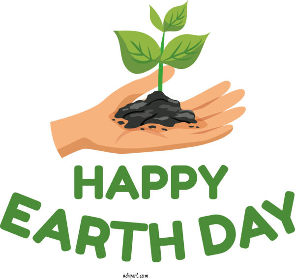 Free Holidays Leaf Logo Design For Earth Day Clipart Transparent Background