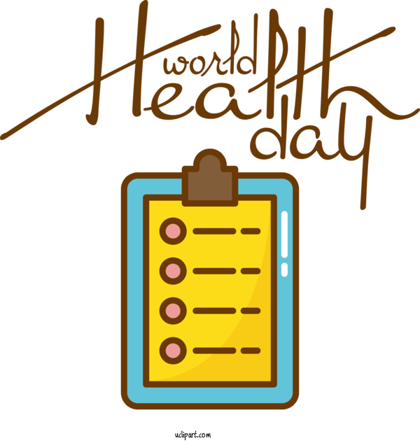 Free Holidays Icon Design Health For World Health Day Clipart Transparent Background