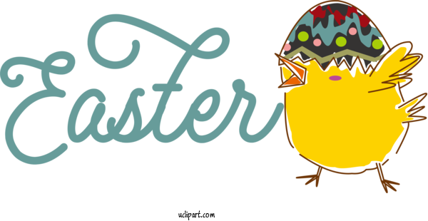 Free Holidays Birds Cartoon Logo For Easter Clipart Transparent Background