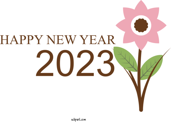 Free Holidays Plant Stem Beauty & Essex Floral Design For New Year 2023 Clipart Transparent Background