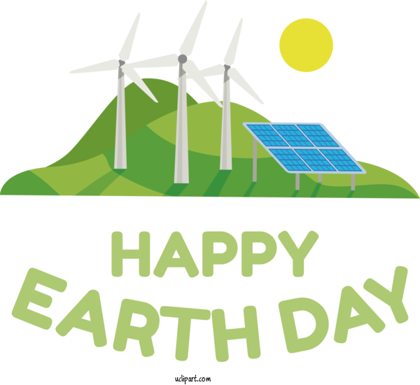 Free Holidays Logo Diagram Design For Earth Day Clipart Transparent Background