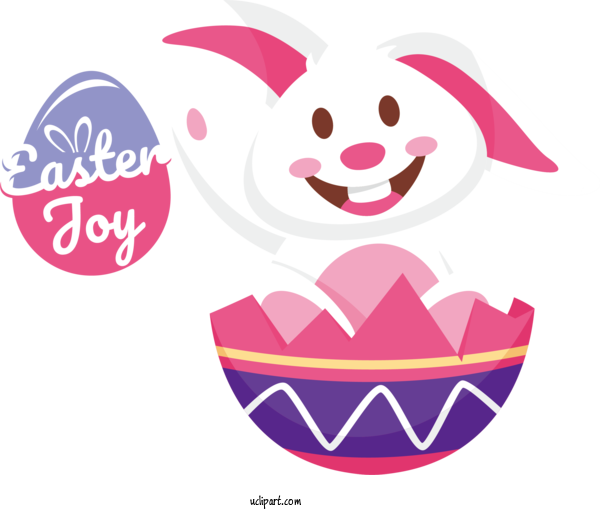 Free Holidays Easter Bunny Easter Egg Drawing For Easter Clipart Transparent Background