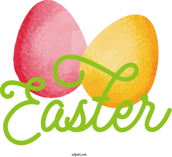 Free Holidays Orange Easter Egg Fruit For Easter Clipart Transparent Background