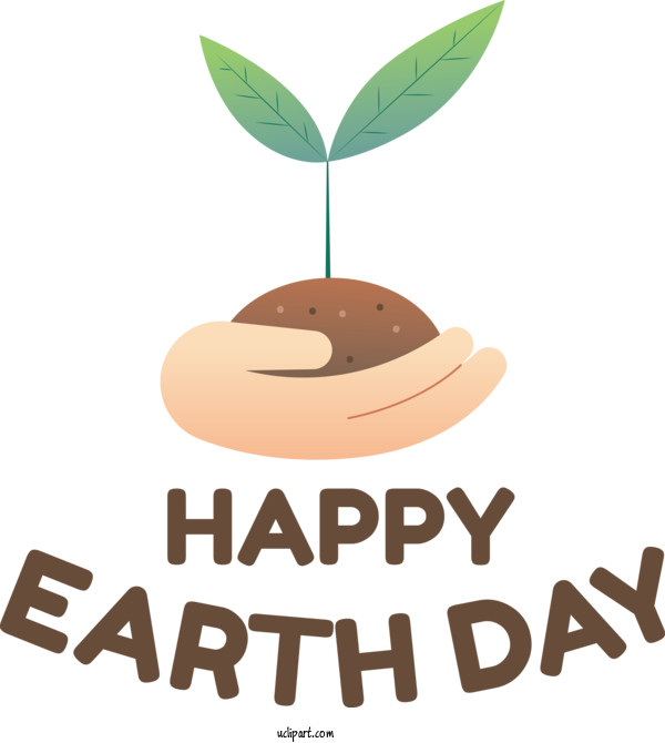 Free Holidays Logo Tree Dunkin' For Earth Day Clipart Transparent Background