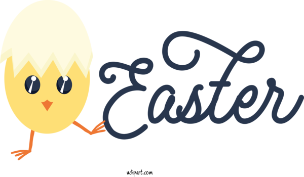 Free Holidays Human Cartoon Logo For Easter Clipart Transparent Background