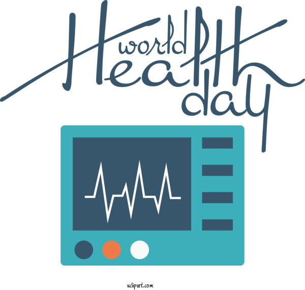 Free Holidays Design Drawing Logo For World Health Day Clipart Transparent Background