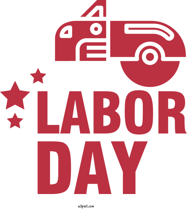 Free Holidays Design Logo Symbol For Labor Day Clipart Transparent Background