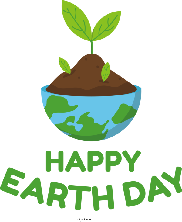 Free Holidays Leaf Logo Line For Earth Day Clipart Transparent Background