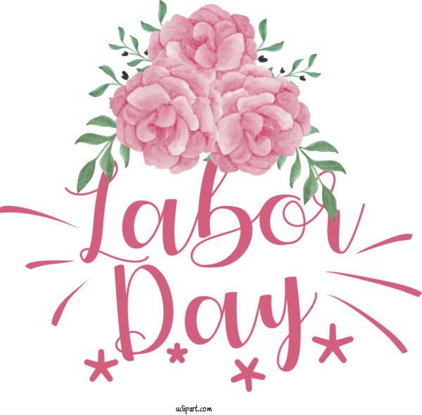 Free Holidays Floral Design Garden Roses Rose For Labor Day Clipart Transparent Background