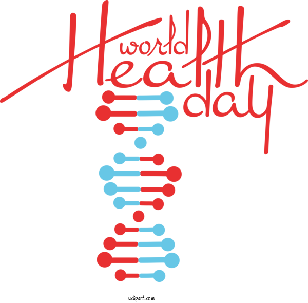 Free Holidays DNA Nucleic Acid Nucleic Acid Double Helix For World Health Day Clipart Transparent Background