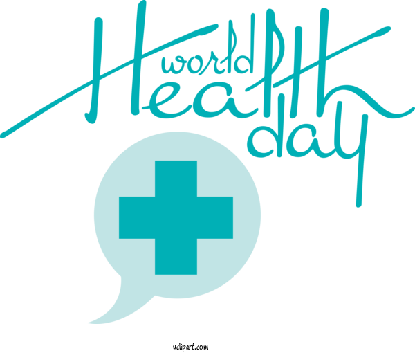 Free Holidays Design Logo Health For World Health Day Clipart Transparent Background