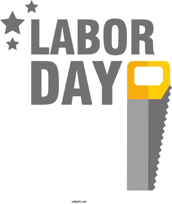 Free Holidays Design Logo Font For Labor Day Clipart Transparent Background
