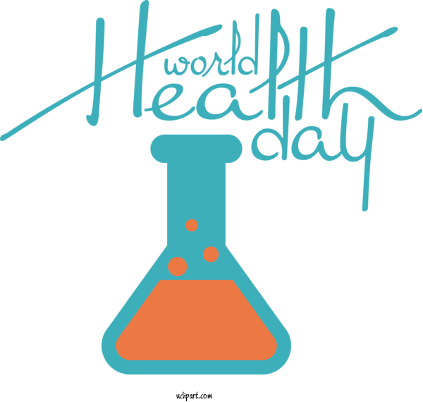Free Holidays Design Line Diagram For World Health Day Clipart Transparent Background
