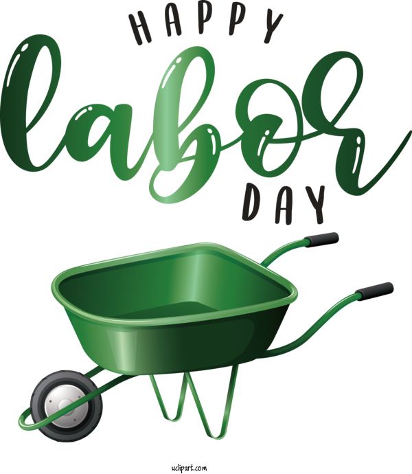 Free Holidays Logo Design Plant For Labor Day Clipart Transparent Background