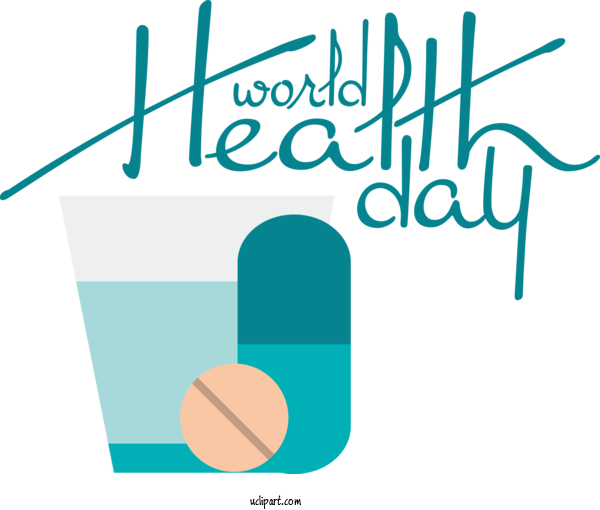Free Holidays Visual Arts Icon Cartoon For World Health Day Clipart Transparent Background