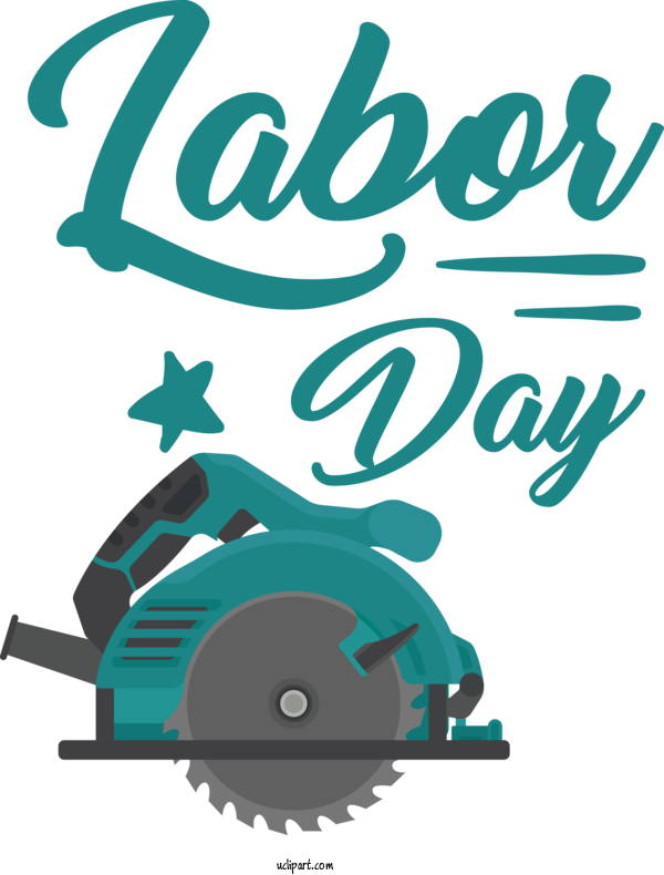 Free Holidays Cartoon Logo Design For Labor Day Clipart Transparent Background
