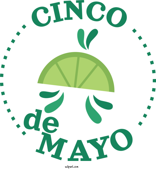 Free Holidays Leaf Plant Stem Logo For Cinco De Mayo Clipart Transparent Background