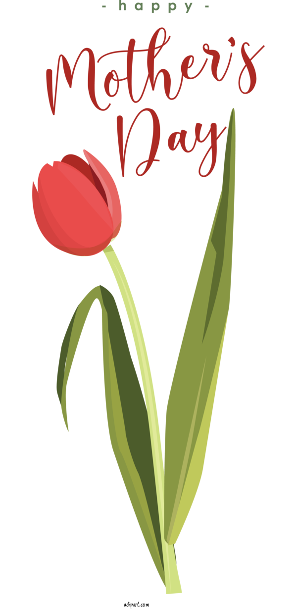 Free Holidays Leaf Plant Stem Floral Design For Mothers Day Clipart Transparent Background