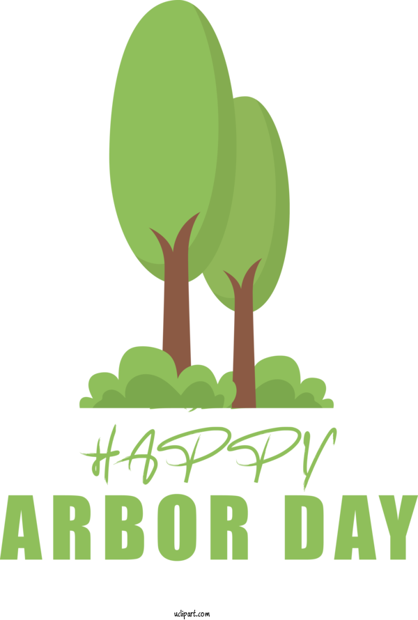 Free Holidays Tree Leaf Drawing For Arbor Day Clipart Transparent Background