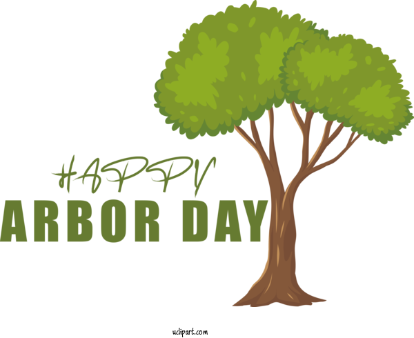 Free Holidays Tree Royalty Free Branch For Arbor Day Clipart Transparent Background