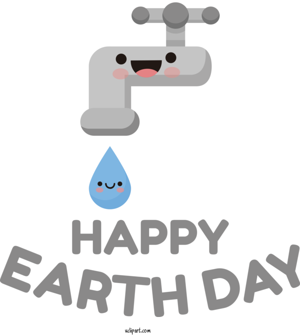 Free Holidays Logo Cartoon Design For Earth Day Clipart Transparent Background