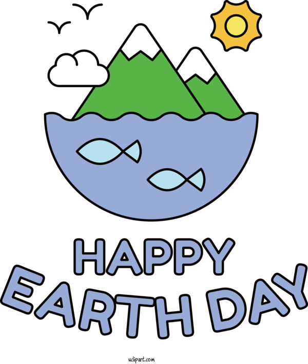 Free Holidays Human Cartoon Line For Earth Day Clipart Transparent Background